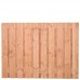 Hout-betonschutting motief antraciet i.c.m. tuinscherm Douglas 21-planks